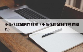 丽江小菊花网站制作教程（小菊花网站制作教程图片）